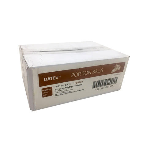 National Checking BAG POLY PRINTED THURSDAY 6.5
