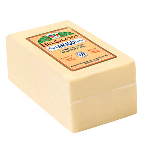 Asiago Fresco CHEESE ASIAGO FRESCO LOAF VACUUM-PACK REF