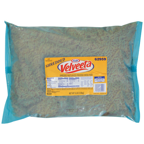 Cheese Velveeta Feather Shred Bag
