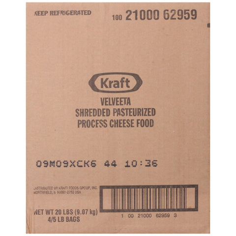 Cheese Velveeta Feather Shred Bag