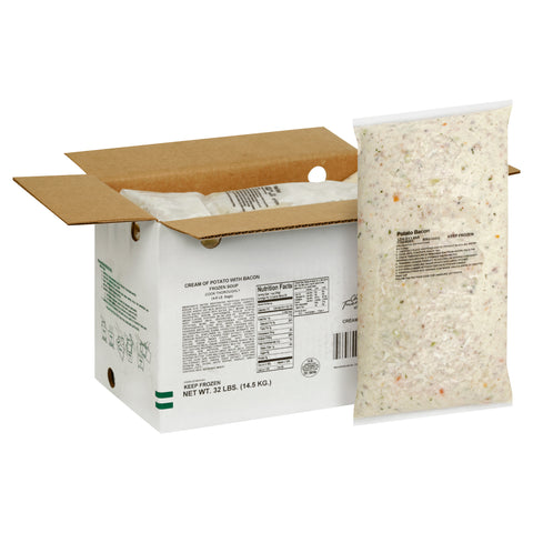 Chef Francisco Cream of Potato with Bacon Soup, 8 Pound -- 4 per case