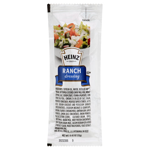Dressing Ranch Single Serve Packet 533100/78000723