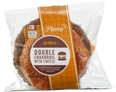 Pierre® SANDWICH JUMBO DOUBLE BEEF CHARBROIL W/ CHEESE IW 8 OZ 10000001340