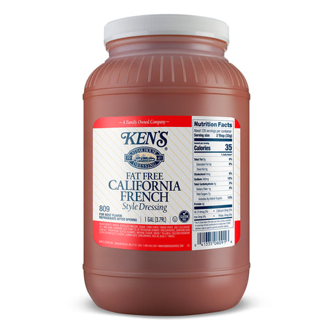 Ken's Foods DRESSING FRENCH CALIFORNIA FAT FREE