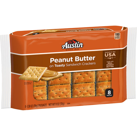 Cracker Peanut Butter Sandwich Square Ss Sleeve