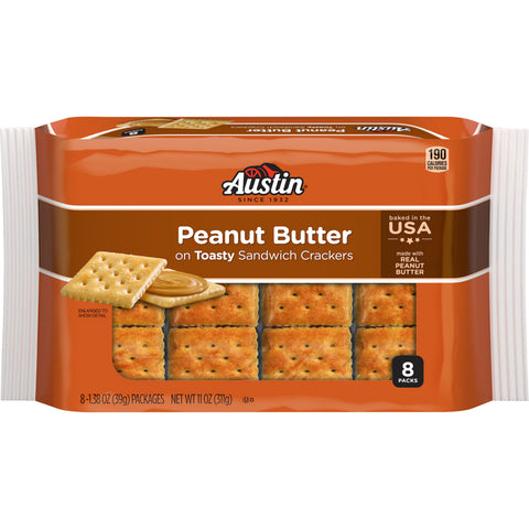 Cracker Peanut Butter Sandwich Square Ss Sleeve