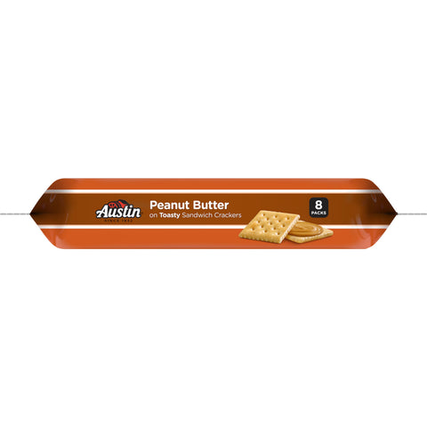 Austin® CRACKER PEANUT BUTTER SANDWICH SQUARE SS SLEEVE