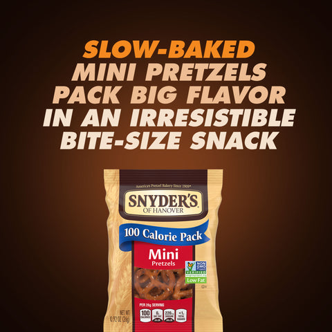 Snyder's of Hanover PRETZEL MINI 100 CALORIE FAT FREE