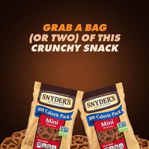 Snyder's of Hanover PRETZEL MINI 100 CALORIE FAT FREE