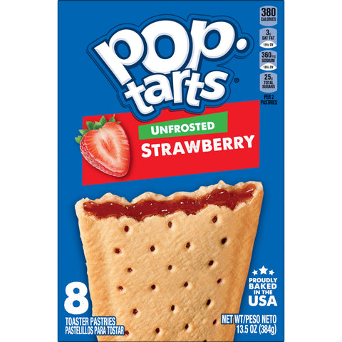 Snack Pastry Poptart Strawberry