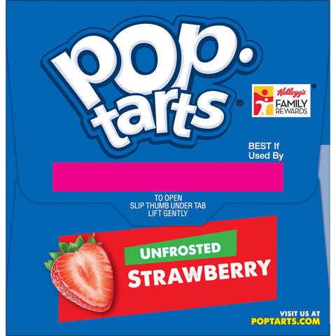 Snack Pastry Poptart Strawberry