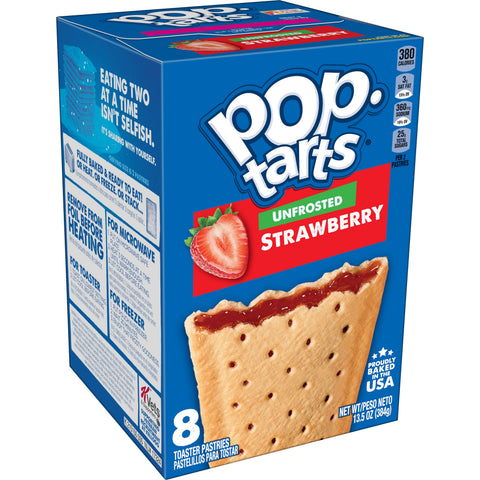 Snack Pastry Poptart Strawberry