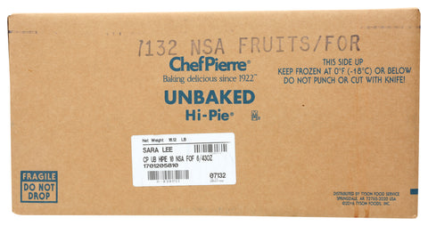 Sara Lee Chef Pierre Fruits of the Forest High Pie, 43 Ounce -- 6 per case.
