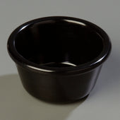 Carlisle RAMEKIN SMOOTH BLACK 4 OZ