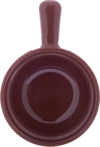 Carlisle BOWL SOUP HANDLED LENNOX BROWN 8 OZ