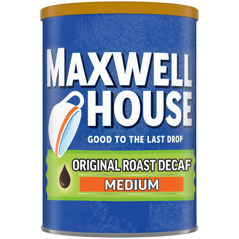 Maxwell House Original Decaffeinated Coffee, 11 Ounce -- 6 per case.