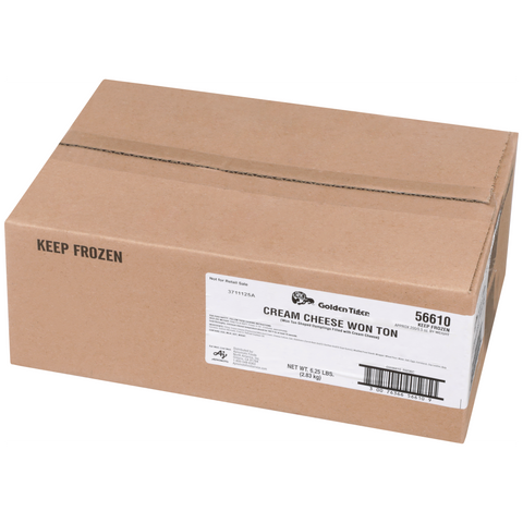 Windsor Golden Tiger Cream Cheese Won Ton, 0.5 Ounce -- 200 per case.