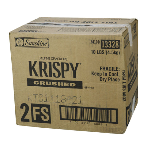 Cracker Keebler Krispy Medium Grind Crushed 10 Pound