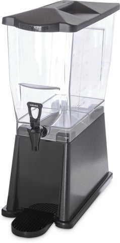 Carlisle DISPENSER TRIMLINE™ PREMIUM SINGLE BASE BLACK 3 GAL
