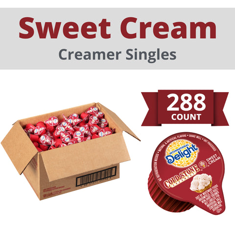Creamer Liquid Non-dairy Sweet Cream Cold Stone Aseptic Single Serve Cup