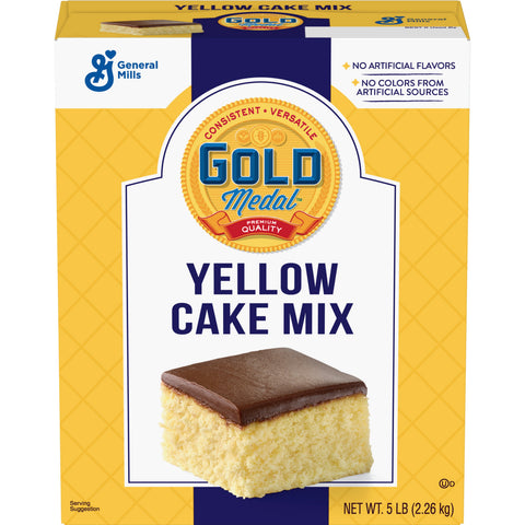 Gold Medal Yellow Cake Mixes 6 Case 5 Pound
