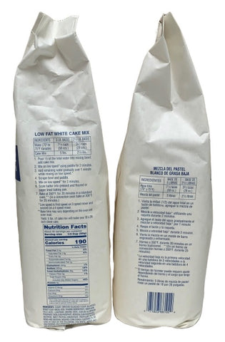 Hospitality CAKE MIX WHITE LOW FAT