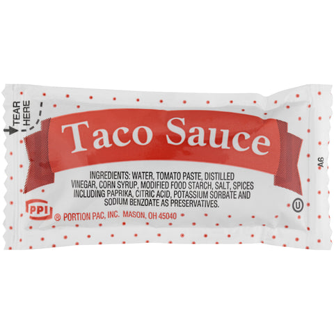 Portion Pac Taco Sauce, 9 Gram -- 200 Count