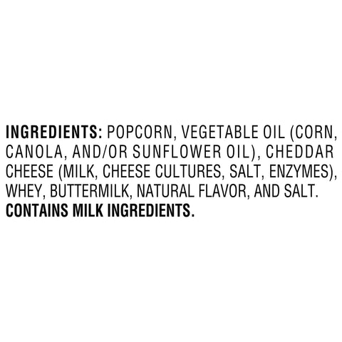 Popcorn White Cheddar Large Single Serve