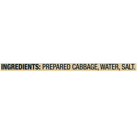 Libby Shredded Sauerkraut, 27 Ounce Can -- 12 per case