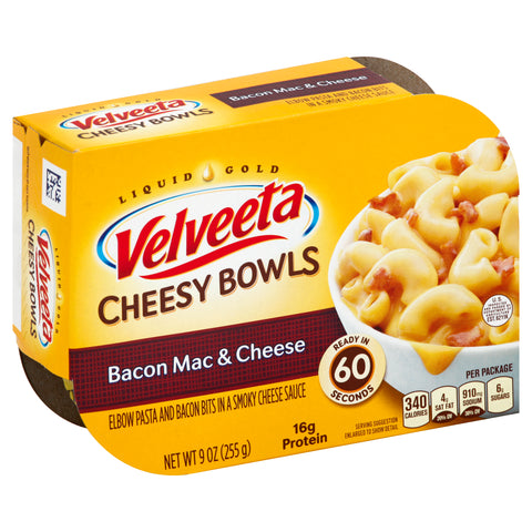 Entree Dinner Bowl Macaroni & Cheese Bacon