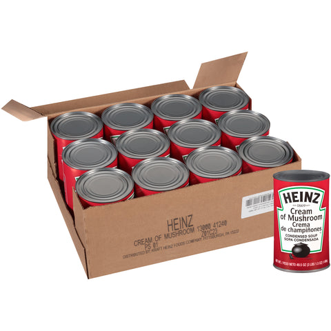 Heinz® SOUP CREAM OF MUSHROOM CONDENSED 412400/78003931