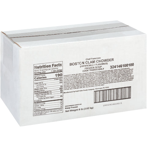Chef Francisco® SOUP BOSTON CLAM CHOWDER