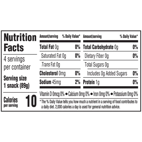 Jello Ready To Eat Lemon Lime Gelatin Snacks, 12.5 Ounce -- 6 per case.
