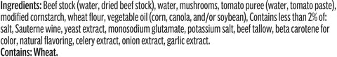 Campbells Condensed Golden Mushroom Soup - 10.75 oz. can, 12 per case