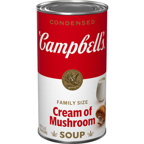 Campbell's® SOUP CREAM OF MUSHROOM FAMILY SIZE