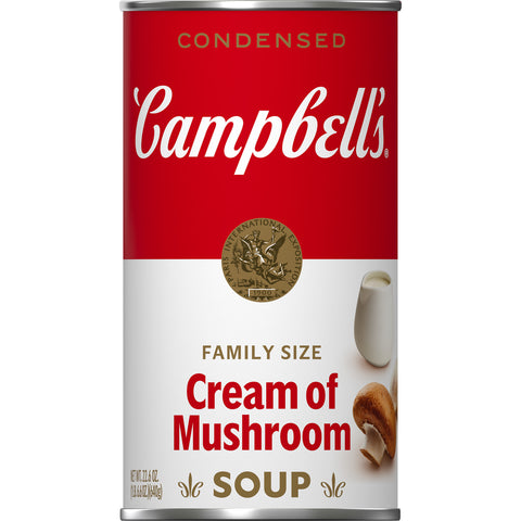Campbells Cream of Mushroom Soup, 22.6 Ounce -- 12 per case.