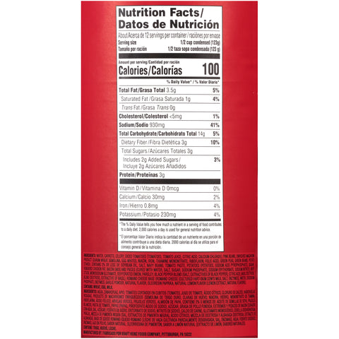 Heinz® SOUP MINESTRONE CONDENSED 420400/78003934