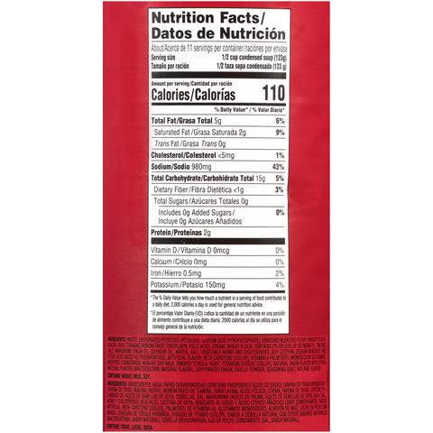 Heinz® SOUP CREAM OF POTATO 794400/78003936