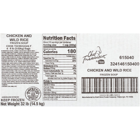 Soup Chicken W/ Wild Rice Bag 78001373