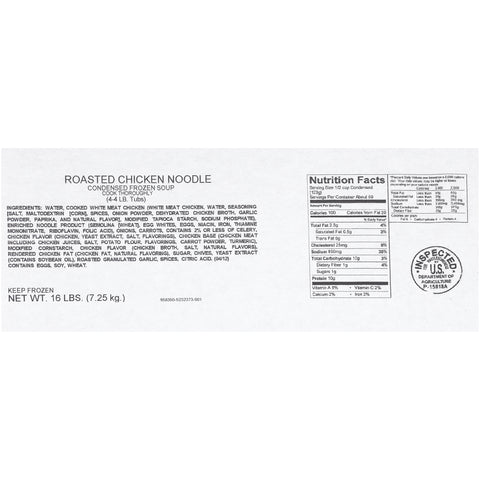 Soup Chicken Noodle Roasted Rtu 78004121/658350