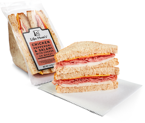 Sandwich Chicken Pepperoni & Salami W/ Cheese 5.9 Oz 301023-012-1