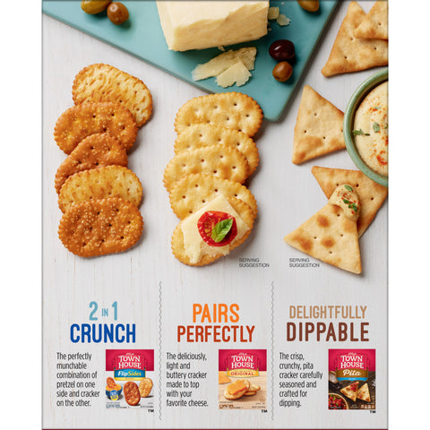 Keebler Town House Original Cracker, 13.8 Ounce -- 12 per case.