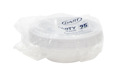 Dart BOWL PLASTIC WHITE 12 OZ