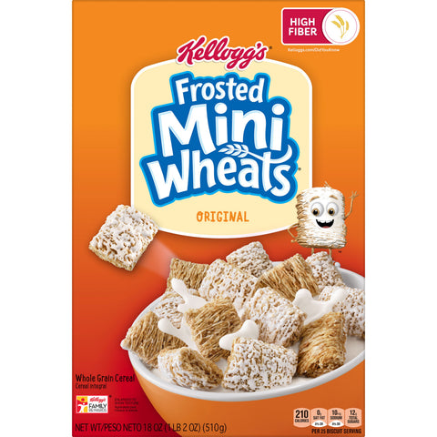 Cereal Frosted Mini Wheats Bite Size