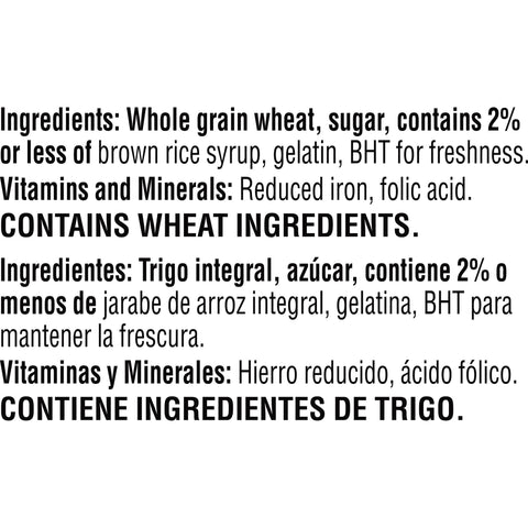 Cereal Frosted Mini Wheats Bite Size