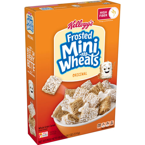 Cereal Frosted Mini Wheats Bite Size