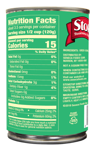 Stokely's® BEAN GREEN CUT 4 SIEVE NO SALT
