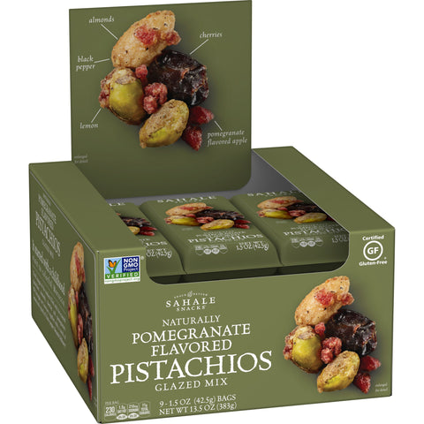 Nut Mix Pomegranate Pisatchio Glazed