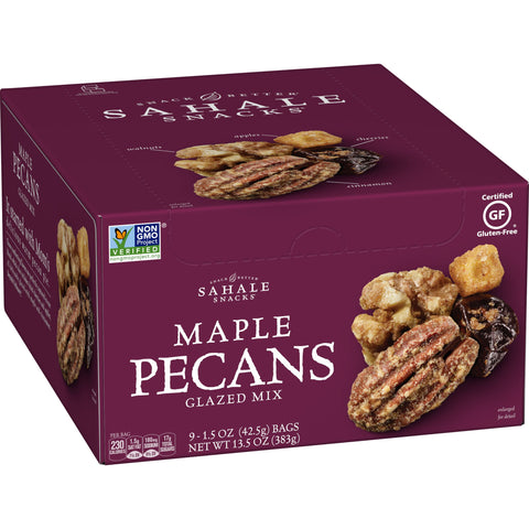 Sahale Maple Pecans Glazed Mix, 1.5 Ounce -- 108 per case.