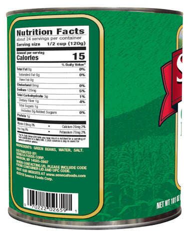 Stokely's® BEAN GREEN MIX SIEVE CUT